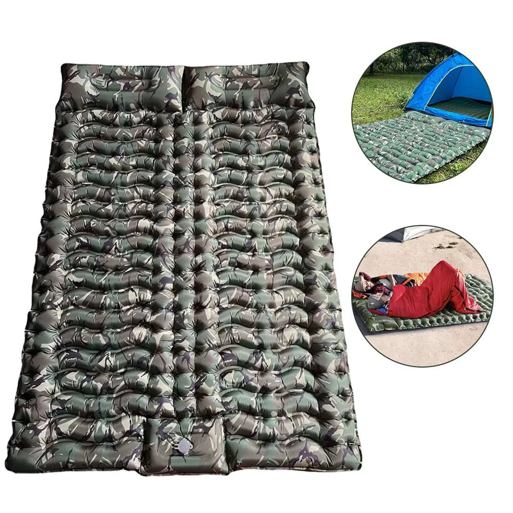 Matelas de sol autogonflant double avec isolation thermique renforcée - 11