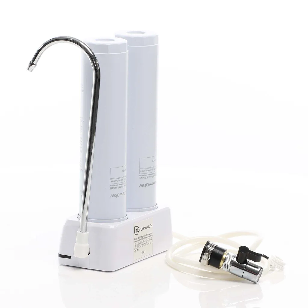 Filtre à eau charbon actif et sédiments 210 l/h avec kit robinet - 7