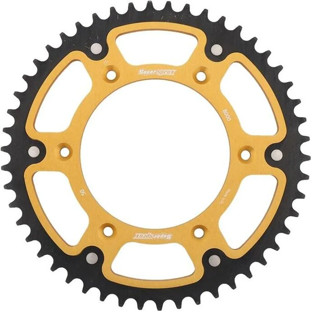 Couronne Supersprox Stealth 520 50T Or : Alliez Légèreté et Longévité