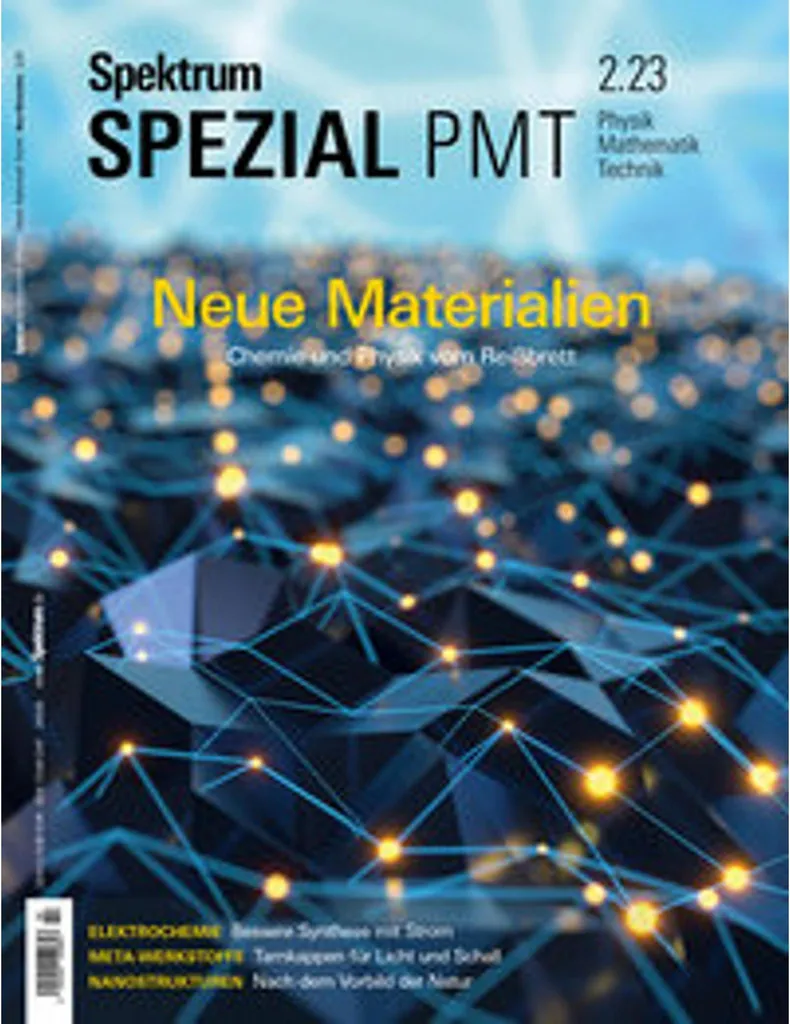 Comprendre les nouveaux matériaux avec la revue Spektrum Spezial