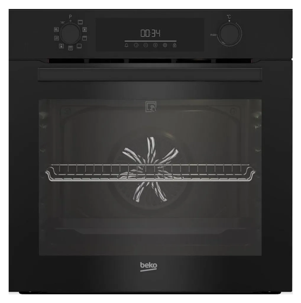Four pyrolyse Beko BBIE11300BMP noir 66L 60cm encastrable multifonction