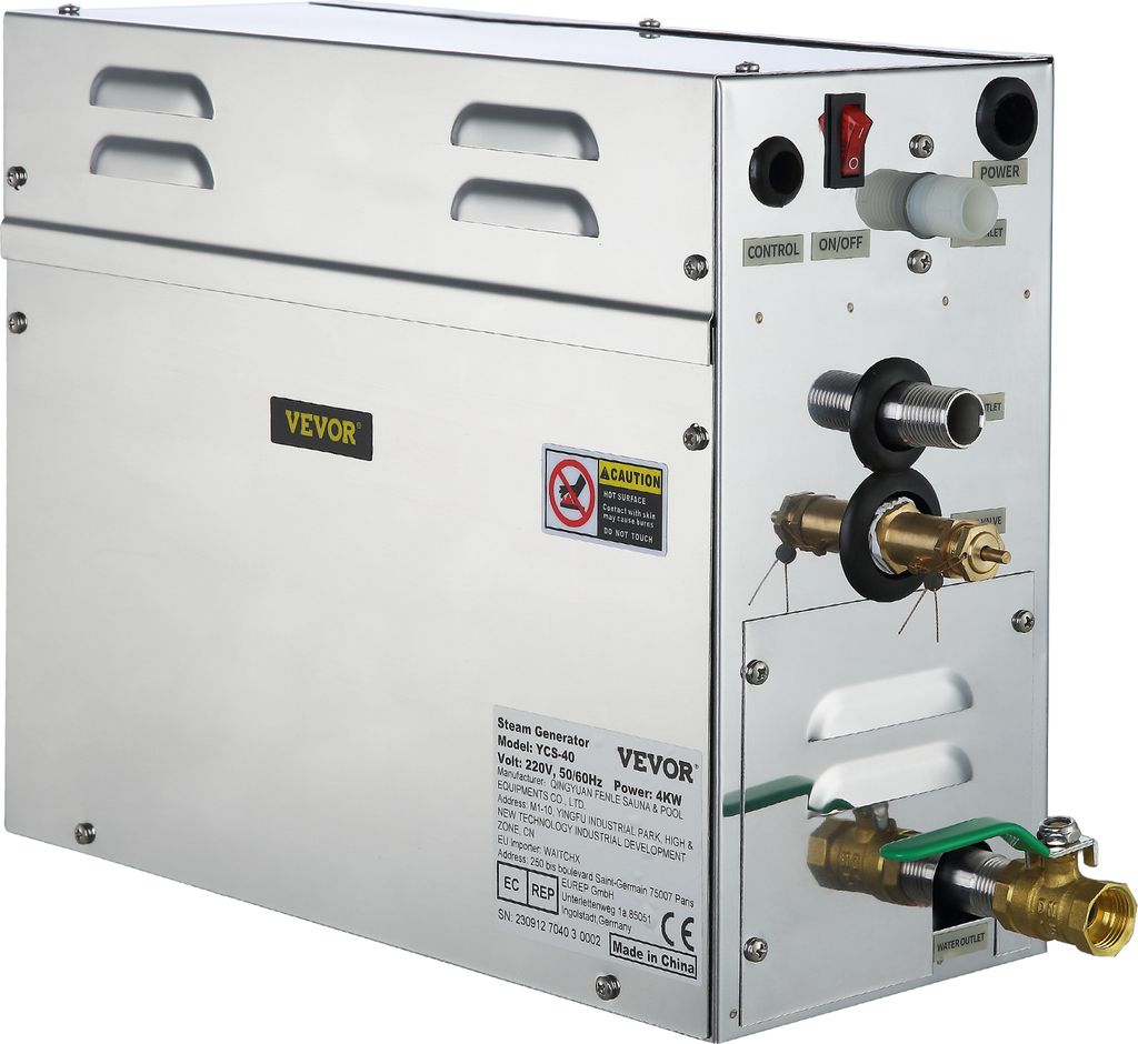 4 KW generatore di vapore doccia sauna bagno casa spa Immagine del prodotto 