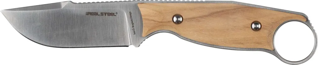 Real Steel Furrier couteau bushcraft pleine soie et manche bois noble