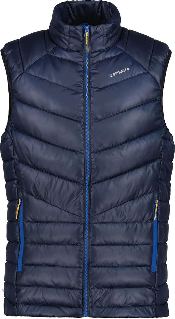 Icepeak Balfour Herren Daunenweste ärmellos Outdoorweste blau NEU 48