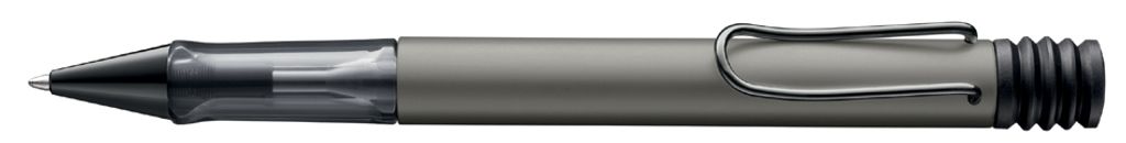 LAMY Lx Kugelschreiber – Edler Kuli aus Aluminium Ruthenium mit Großraummine M Geschenketui