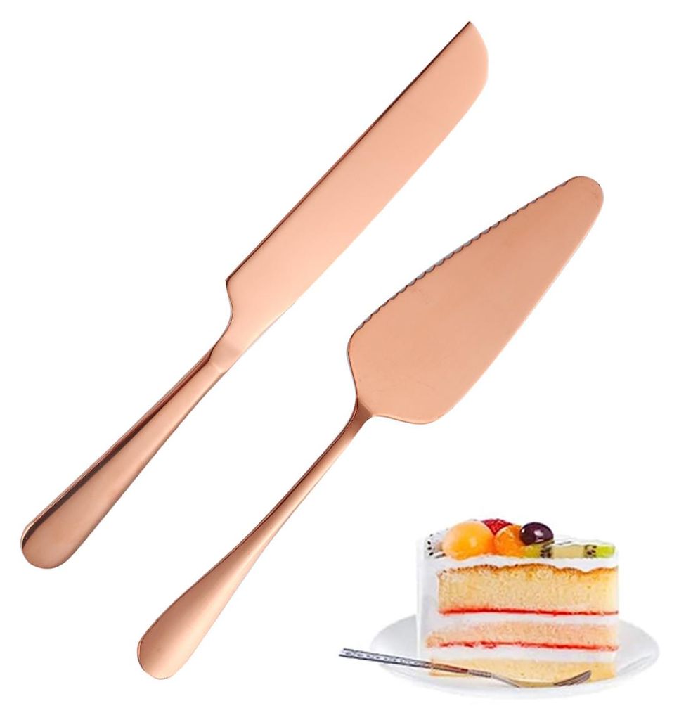 Tortenschneideset für Hochzeiten, Tortenmesser- und Produktbild 