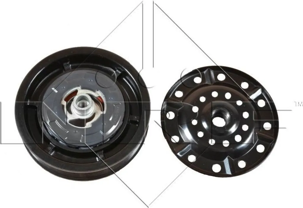 Solution Panne Clim Toyota : Bobine Embrayage Magnétique NRF 380027