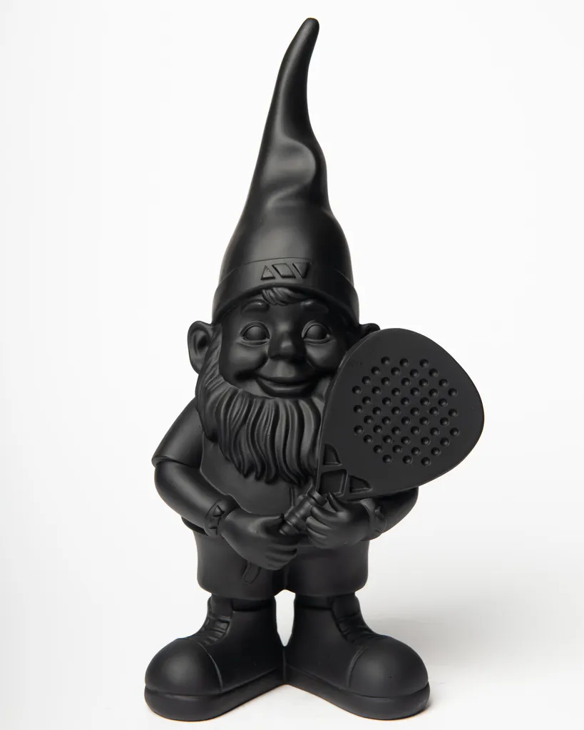 Nain de jardin design Pachito Black Dwarf 29 cm décoration d'intérieur