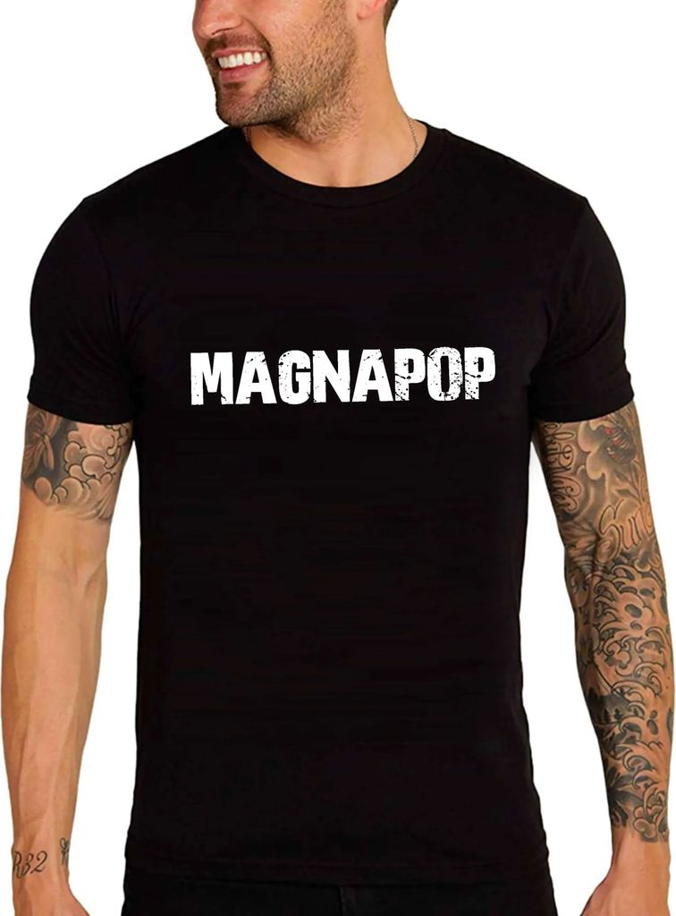 Herren Grafik T-Shirt Magnapop Öko-Verantwortlich Vintage Jahrgang Kurzarm Lustige Druck Geburtstag Geschenk Mann