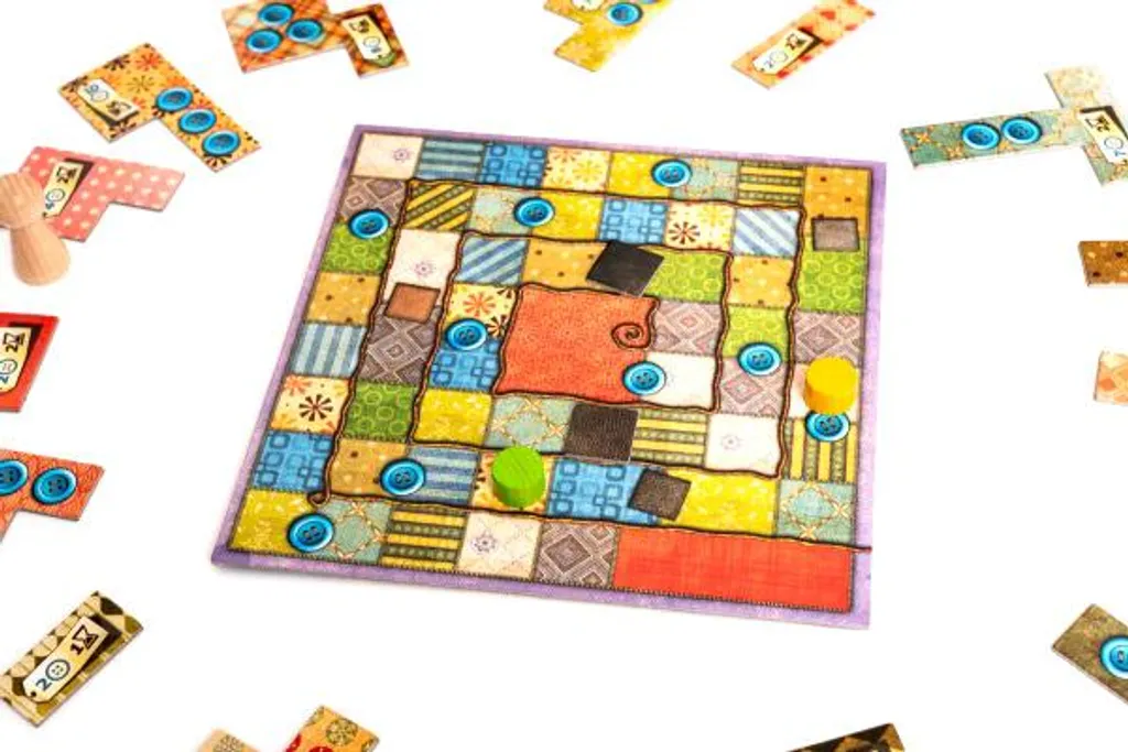 Jeu Patchwork 17742 Rebel : édition polonaise avec tuiles colorées - 3