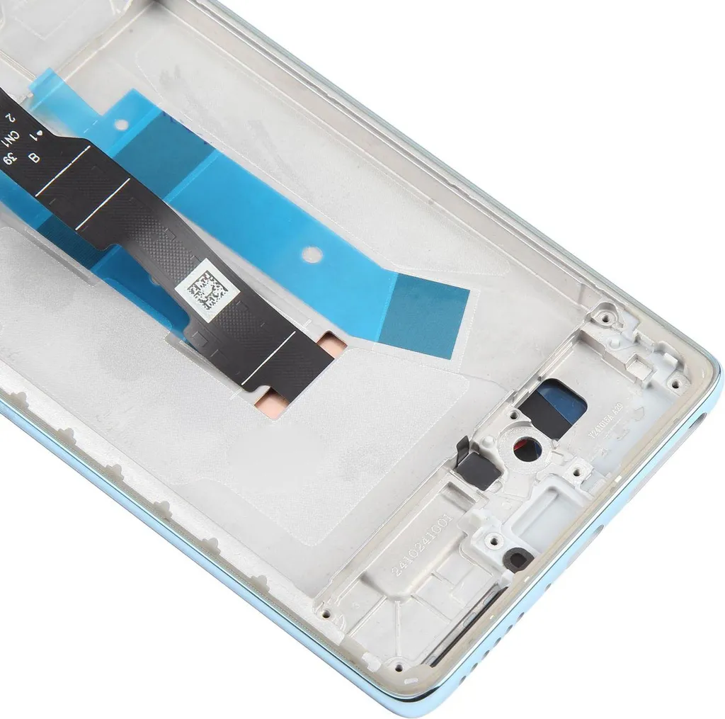 Écran LCD pour Xiaomi Redmi Note 14 Pro 4G AMOLED avec Châssis Bleu - 4