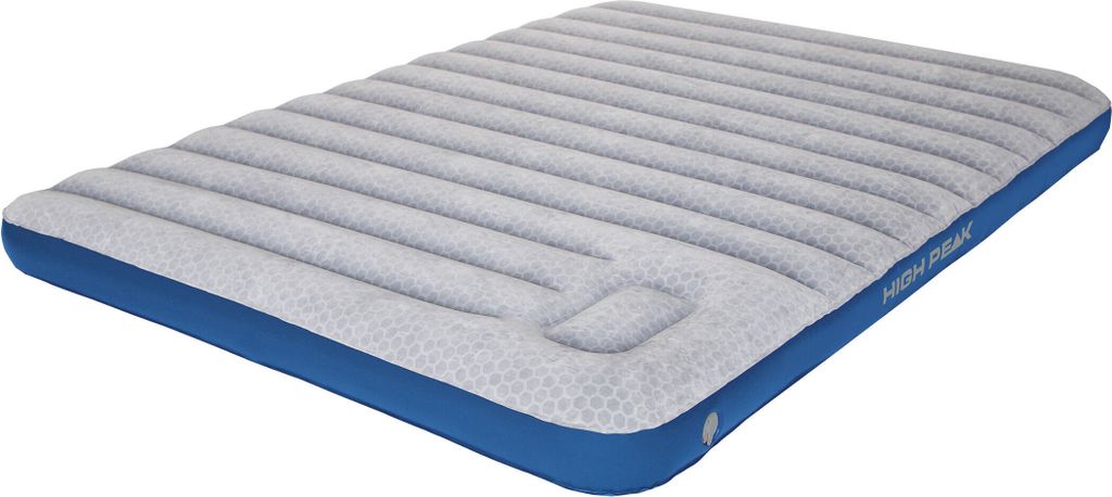 Air bed Cross Beam Double 40045 (hellgrau/blau)