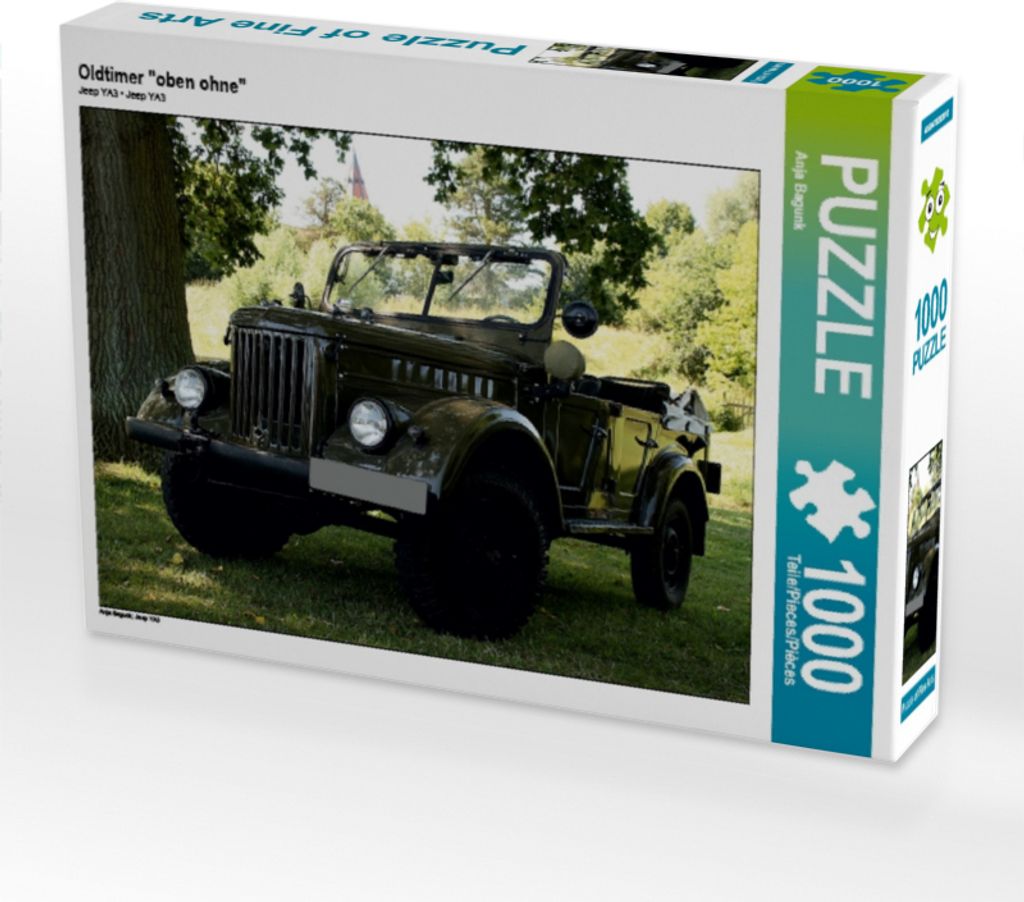 Calvendo Oldtimer "oben ohne" 1000 Teile Puzzle quer 640x480mm, Bagunk Anja; 7408635