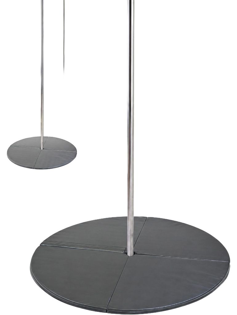 Pole Dance Matte 5 cm dick Ø 120 cm schwarz Produktbild 