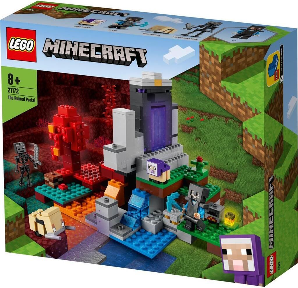 LEGO Minecraft 21172 Zniszczony portal Zdjęcie produktu 