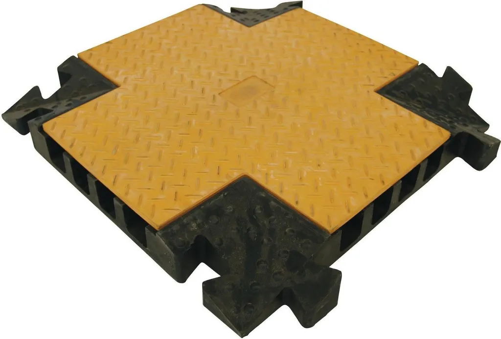 Incrocio per Pedana Passacavo Eurolite 550x550mm - 4 Vie Alta Portata