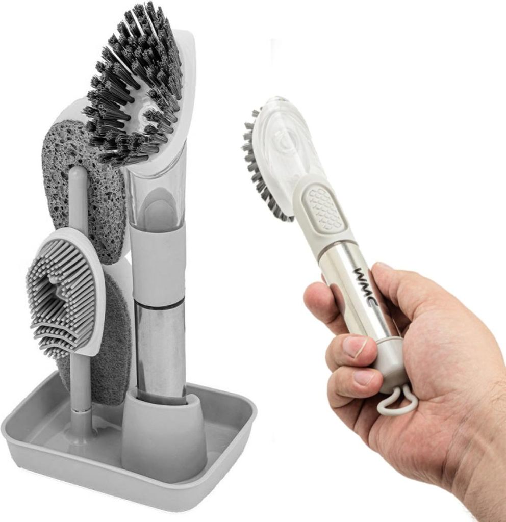 Reinigungsbürstenset mit auswechselbaren Spitzen 4-tlg