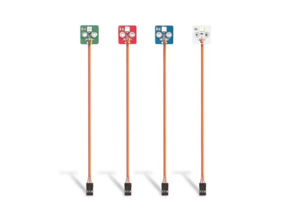 Ajouter des LEDs de couleurs au robot Allbot Velleman kit VRBB modulaire