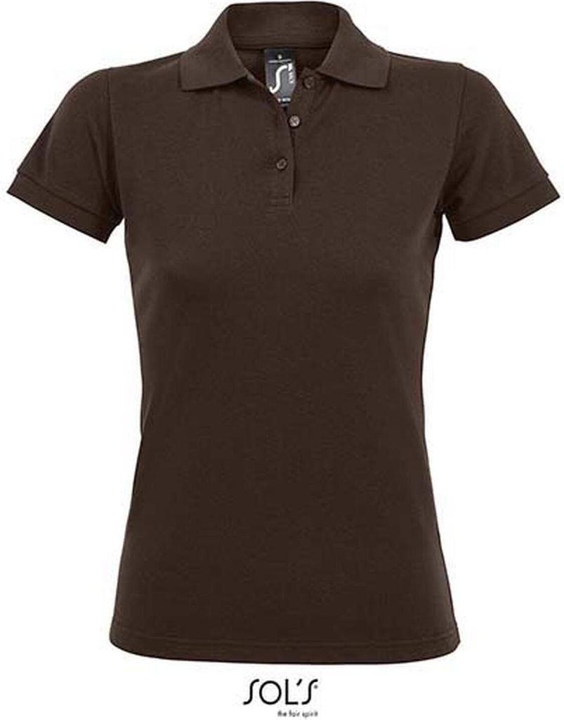 SOLs 00573 | Damen Polo Shirt Prime - Farbe: Chocolate - Produktbild 