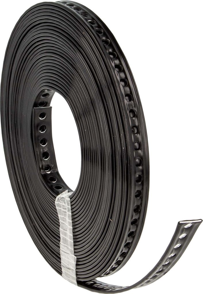 tecuro Lochband Montageband 14 mm x 10 m Rolle - Stahl - Produktbild 