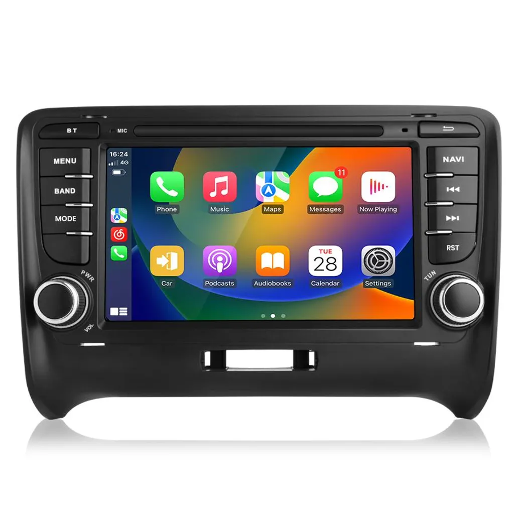 Autoradio Audi TT MK2 2006-2012 Android 13 CarPlay 2+32GB Navi GPS
