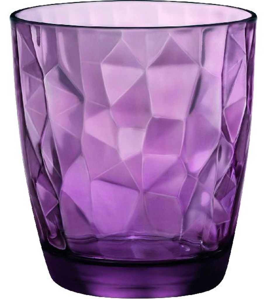 rocco bormioli Glas diamant lila Glas 300 ml (6 Stück) Produktbild 