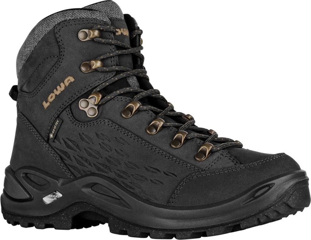 Lowa Damen Wanderstiefel RENEGADE WARM GTX MID 29694-5, 29694-5.5, 29694-6, 29694-6.5, 29694-7, 29694-7.5, 29694-8, 29694-9 LOW-421970 schwarz/cham...