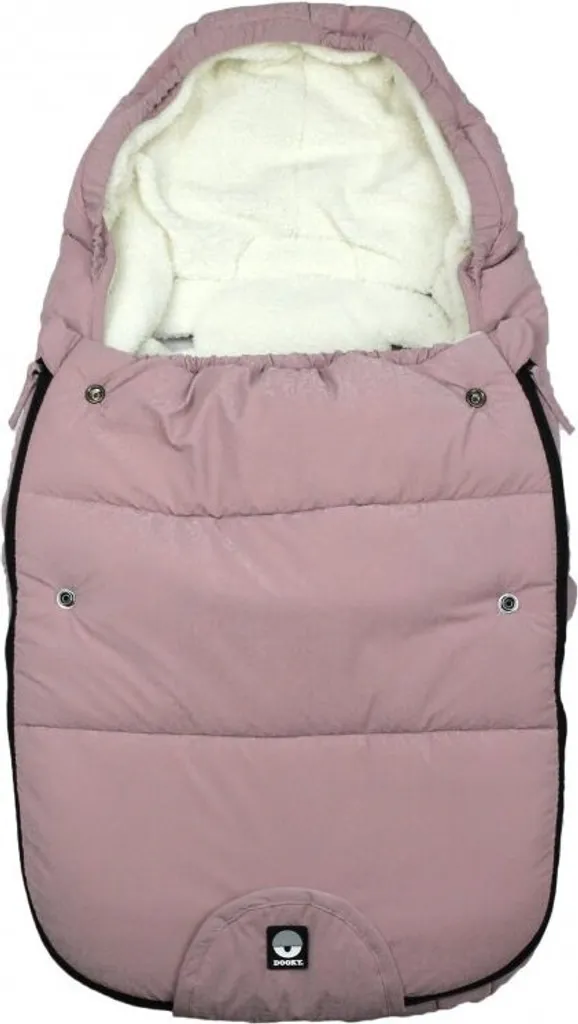 Chancelière Poussette Taille S Rose Sapphire - Nid d'Ange Hivernal