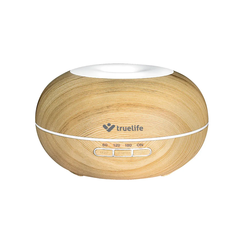 Diffuseur d'arômes TrueLife AIR D5 Light - Humidificateur Design Marron
