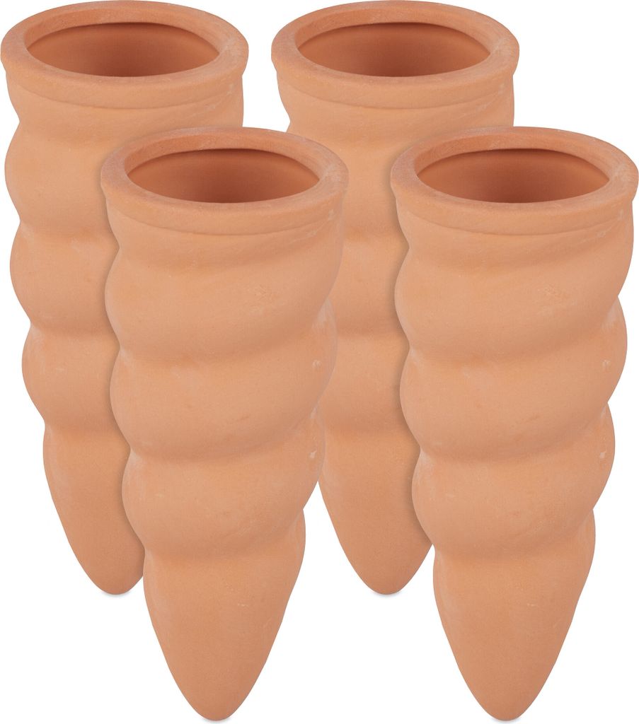 relaxdays 8 x Tonkegel Bewässerung