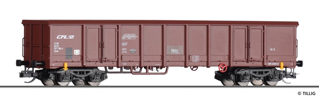 Tillig Offener Güterwagen Eanos CFL, Ep. V 15671
