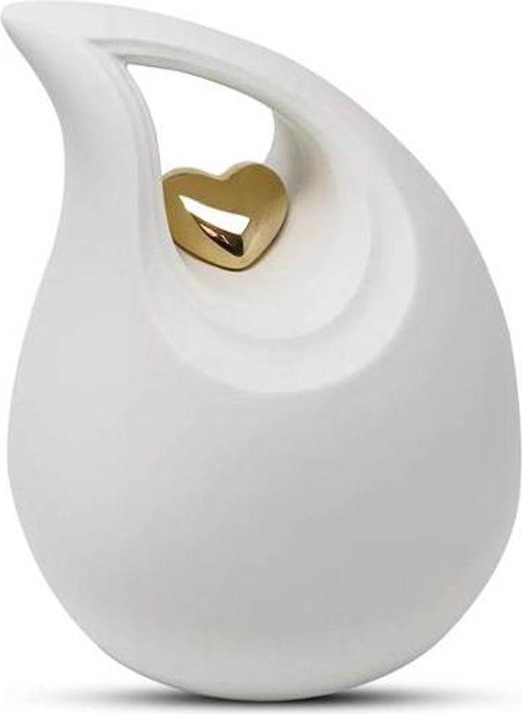 XXLTropfenurne Hund - 3.5L | Metall Tierurnen für Hunde & Produktbild 
