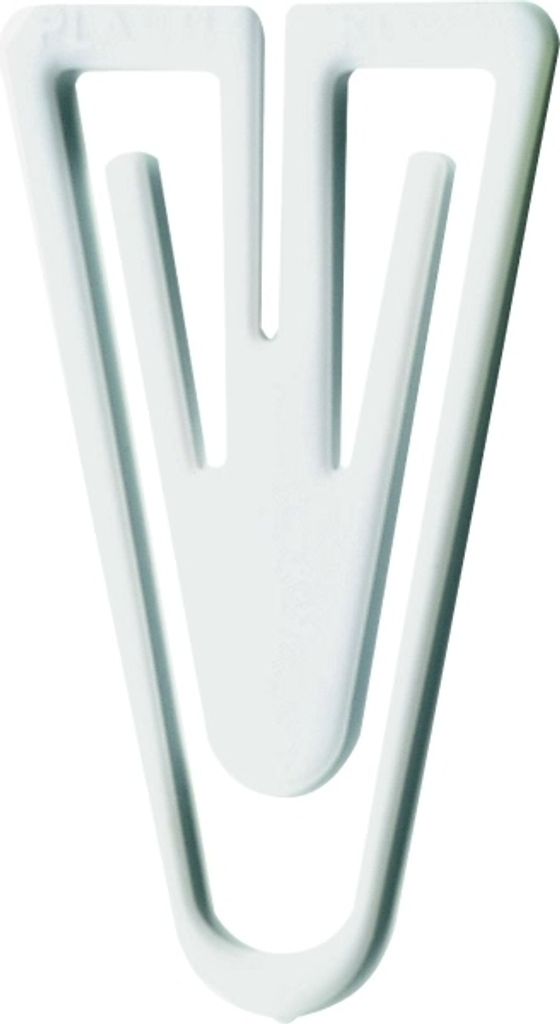 Büroklammern Plastiklips 25mm VE=1000 Stück weiß