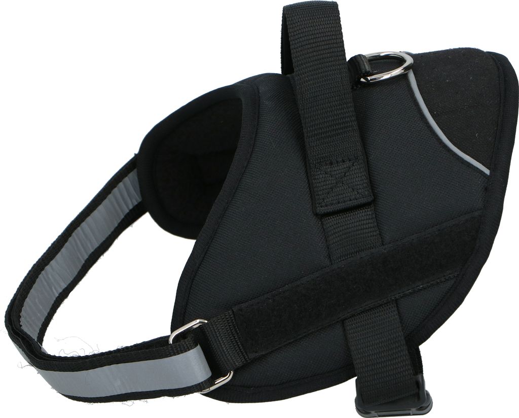 Hundegeschirr - verstellbar - 70 x 86 cm - Schwarz