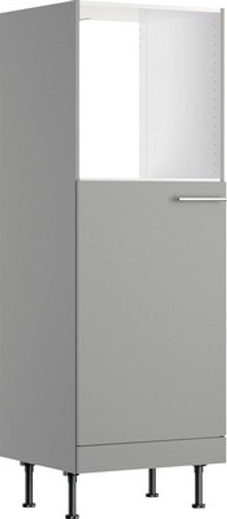 Optifit Backofen/Kühlumbauschrank für 88er Einbaukühlschrank Mats825 BxTxH 60 x 58,4 x 176,6 cm basaltgrau matt zerlegt
