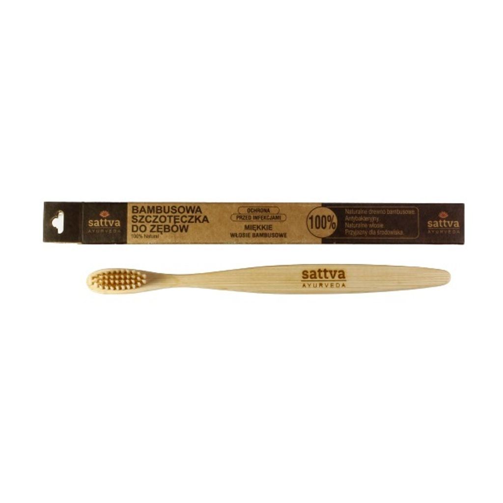 Sattva Ayurveda Bamboo Toothbrush Soft