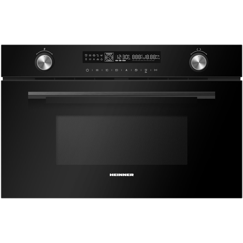 Heinner HMW-MDBI34CTBK Einbau-Combimikrowelle 25L, 900W, Grill 1000W, Touch-Bedienung, Schwarz