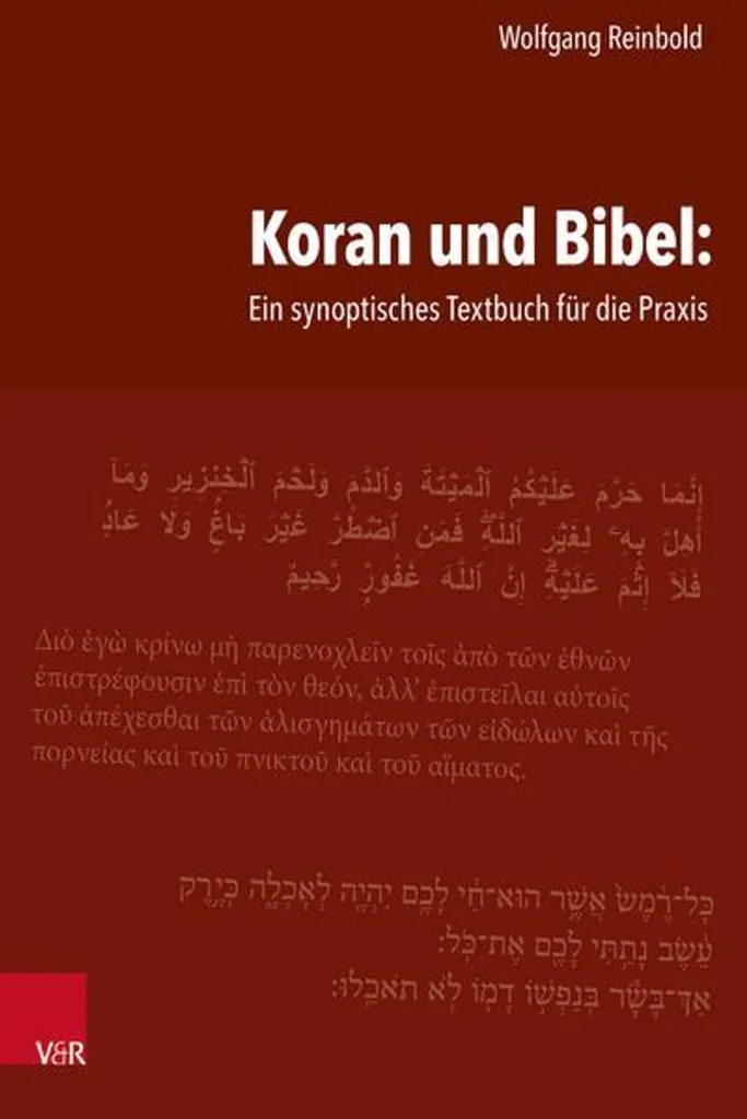 Livre Koran und Bibel : Synopse comparative des textes sacrés (Relié)