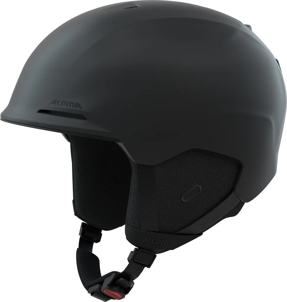 Casque Alpina Brix Noir Mat 55 Robuste avec Ventilation Optimale