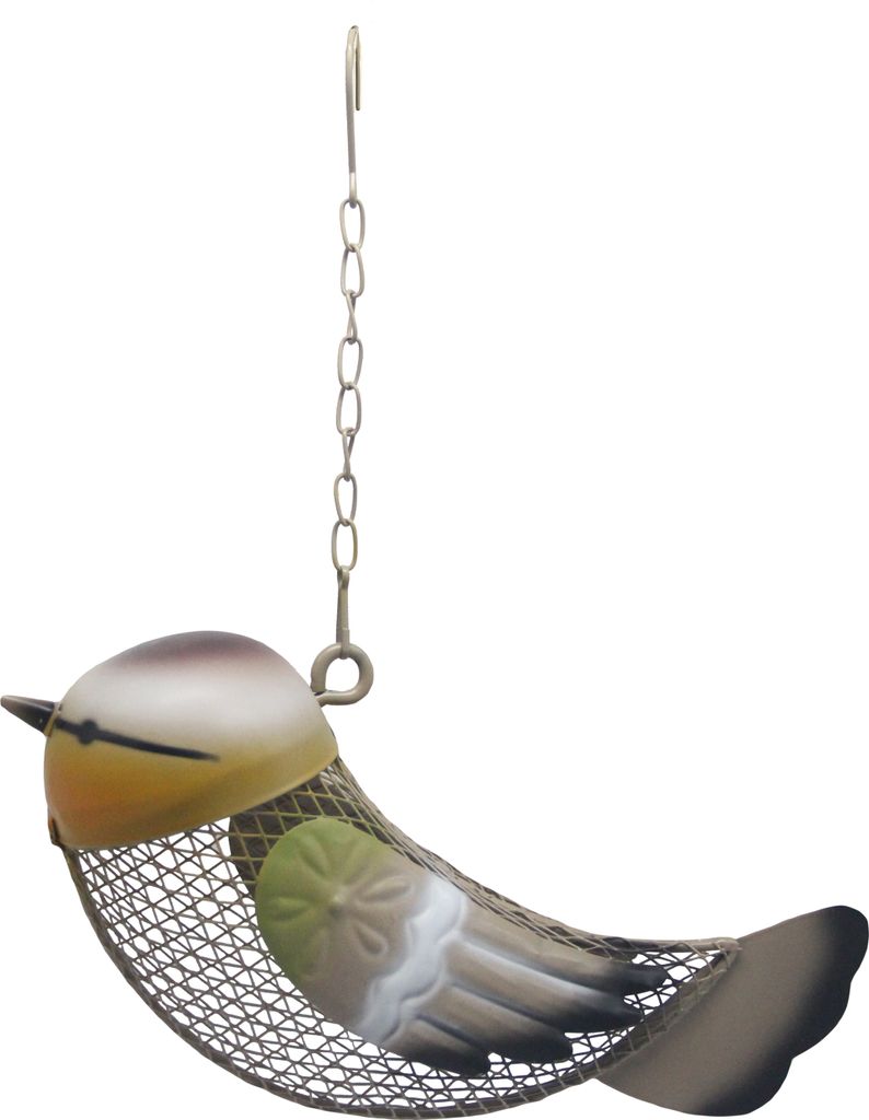 Dehner Natura Premium Futterstelle Mango, dekorative Futterstation für Wildvögel, Futterspender robust / langlebig, inkl. Aufhängevorrichtung, c...