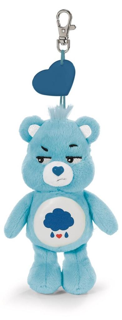 NICI Taschenanhänger Glücksbärchis Brummbärchi blau 15cm Header Karte