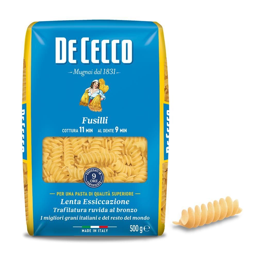 Nudeln Pasta Fusilli n° 34 5 x 500 gr. - De Cecco