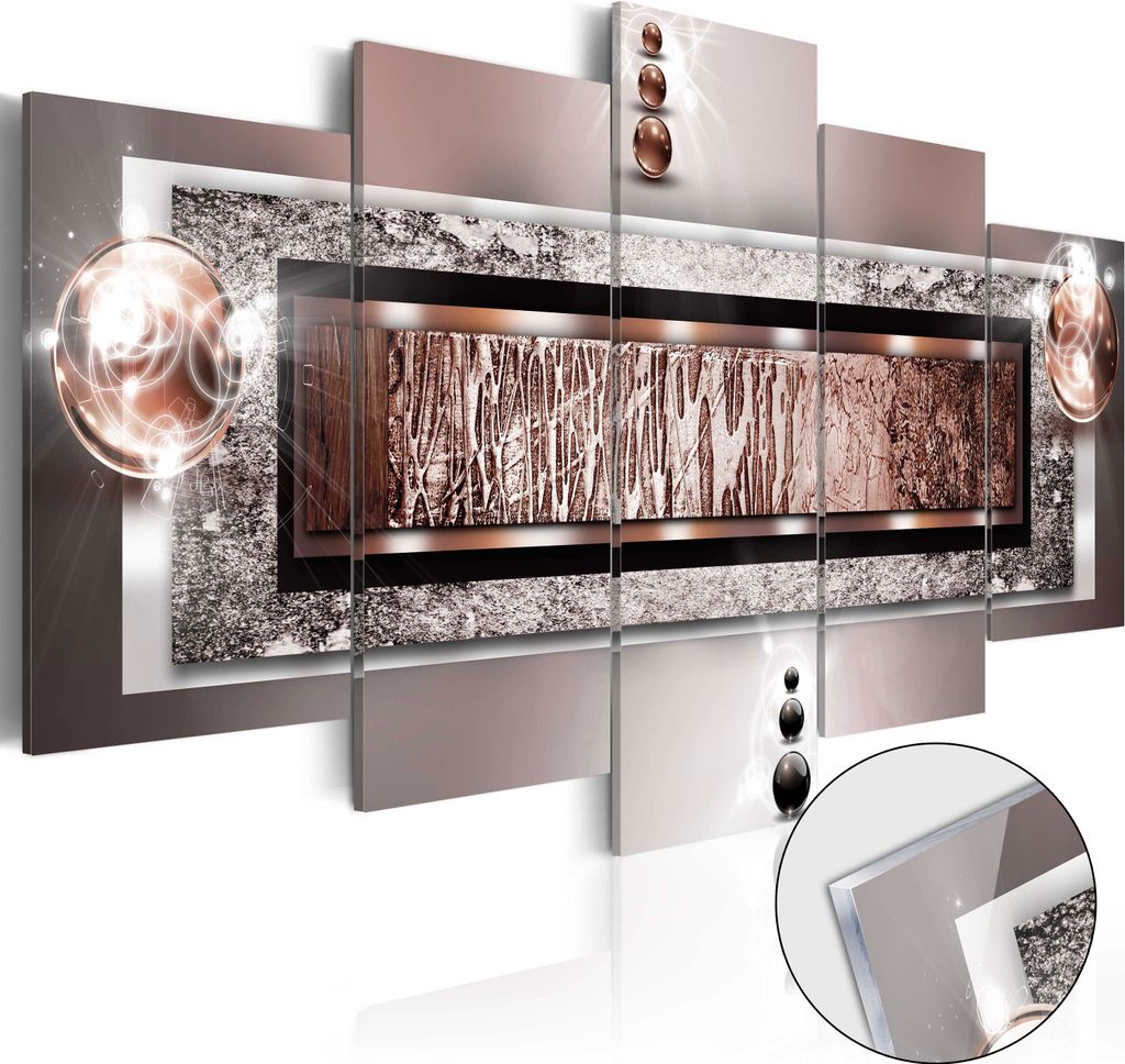 3mm Acrylglasplatte Acrylglasbild - Autumnal Dream 100x50 cm Abstrakt a-C-0032-k-n