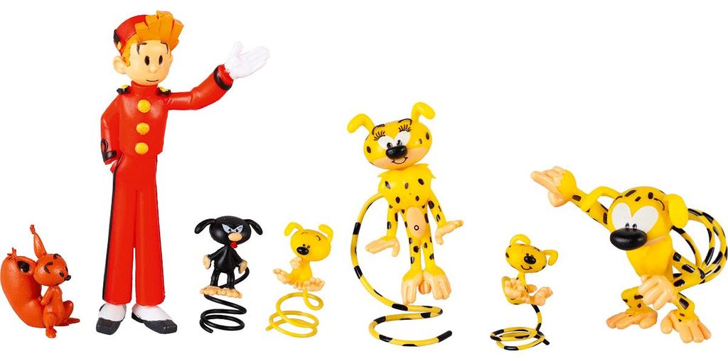 Plastoy SAS, figurki Marsupilami z serii Spirou i Pips - Zdjęcie produktu 