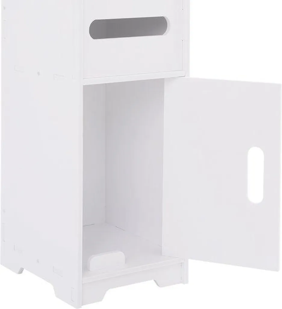 Vitrine Blanche PVC Haute Densité - Structure Composite Autoportante