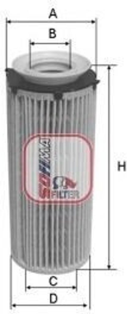 Ölfilter SOFIMA S 5146 PE Filtereinsatz für BMW 5 Touring (F11) 5 Limousine (F10) X3 (F25) X1 (E84)