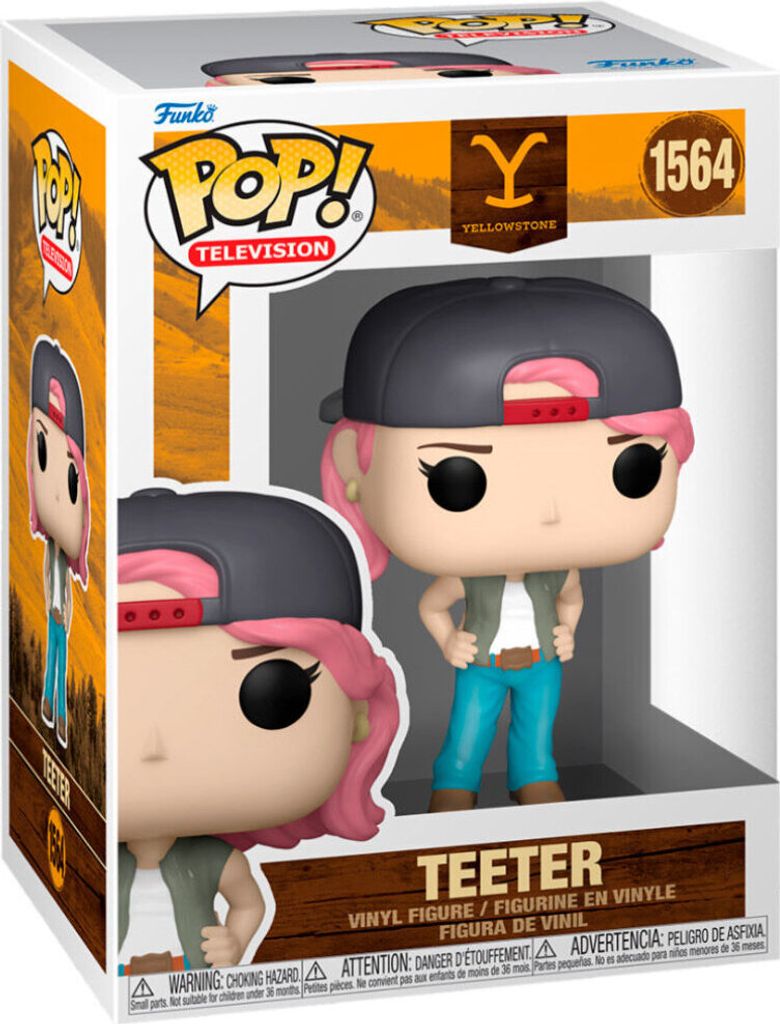 Figurka Winylowa Funko POP! Teeter z Yellowstone, 9 cm Immagine del prodotto 