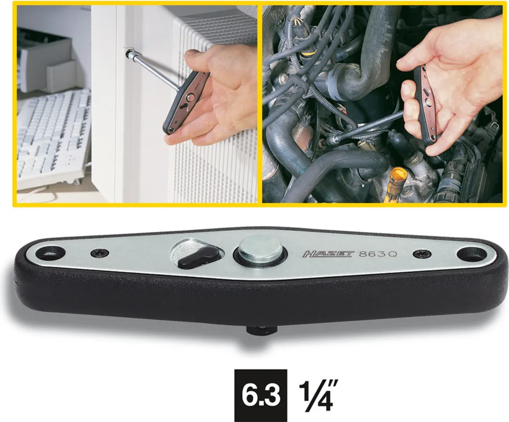 Cricchetto Professionale HAZET 8816HP 3/8 Pollici - HiPer Serie 400Nm