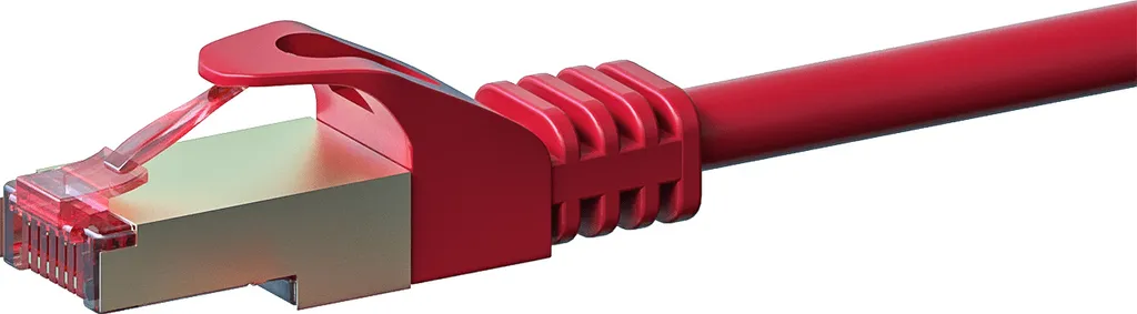CAT 6 Netzwerkkabel LSOH - S/FTP - 10 metri - Rot