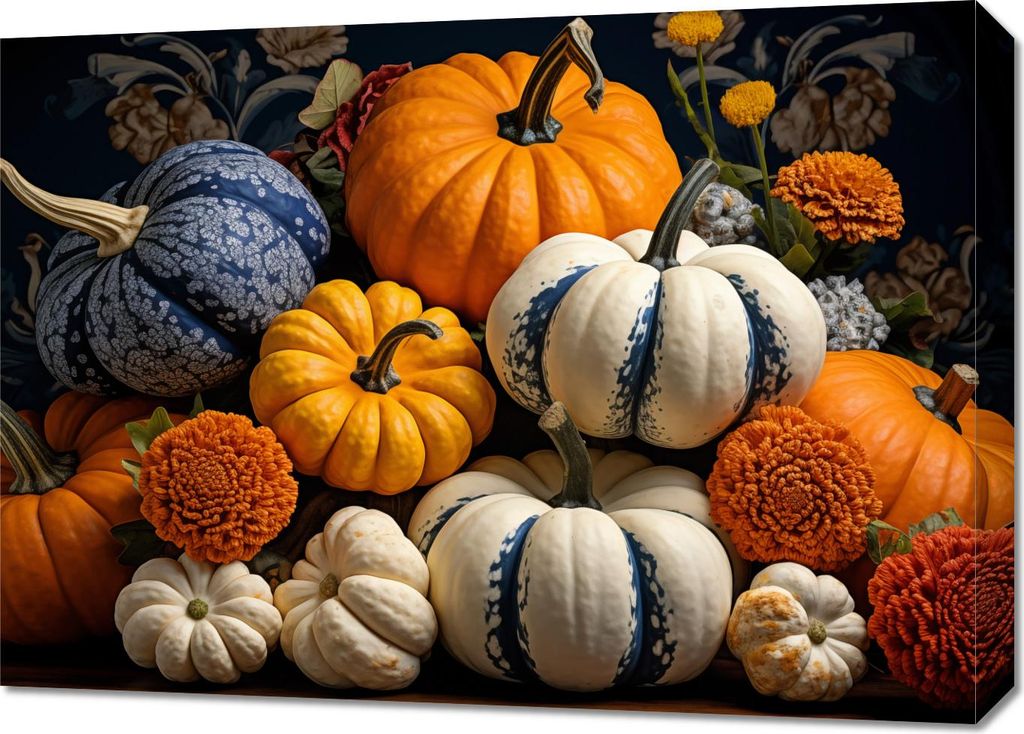 Bild 70x50cm Herbstlicher Reichtum
